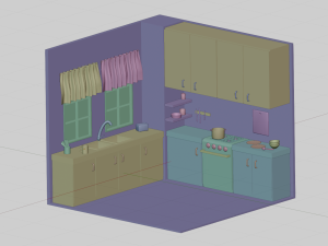 Kitchen 3D Model