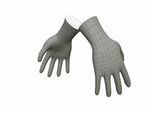 charcaters male anatomy low-poly Modèle 3D
