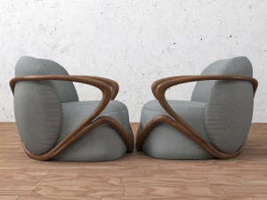 nowoczesna sofa Model 3D