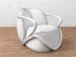 nowoczesna sofa Model 3D
