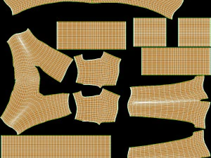 nowoczesna sofa Model 3D