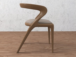 dining chair 3D 모델