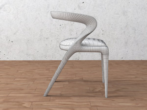 dining chair Modelo 3D