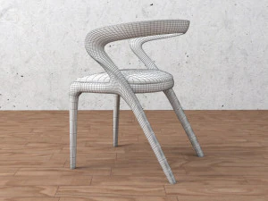 cadeira de jantar Modelo 3D