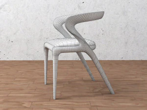 cadeira de jantar Modelo 3D