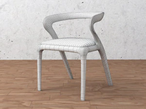 cadeira de jantar Modelo 3D