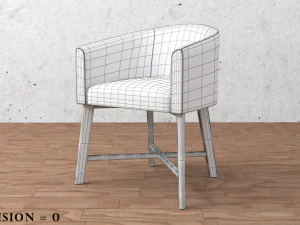 living room chair 3D Model