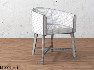 living room chair Modèle 3D