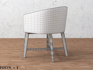 living room chair Modèle 3D
