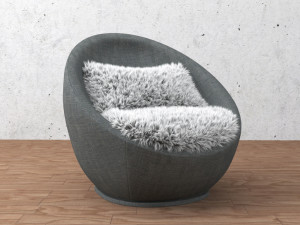 swivel chair 3D 모델