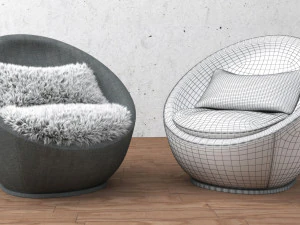 swivel chair 3D Model