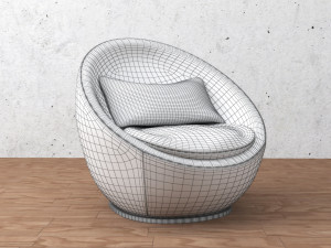 swivel chair Modelo 3D