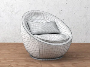 swivel chair 3D Model