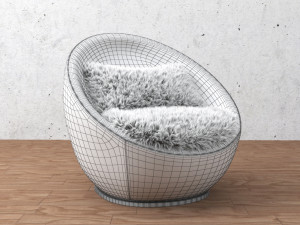 swivel chair Modelo 3D