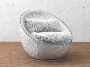 swivel chair 3D Model
