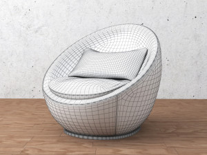 swivel chair Modelo 3D