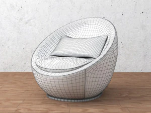 swivel chair 3D Model