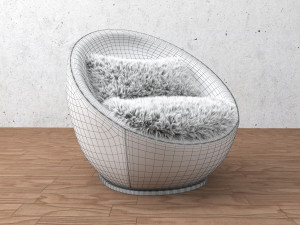 swivel chair Modelo 3D