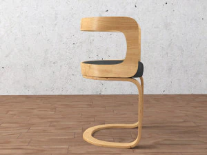 कुर्सी और मेज 3D मॉडल