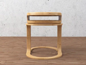 कुर्सी और मेज 3D मॉडल