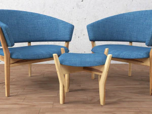 chair collection 3D Model