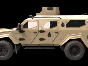 terradyne gurkha lapv 3D Model