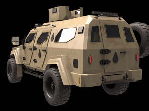 terradyne gurkha lapv 3D Model