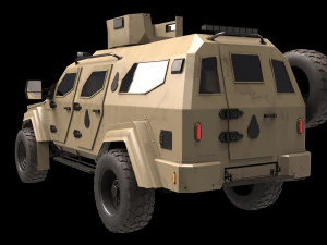 terradyne gurkha lapv 3D Model
