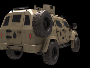 terradyne gurkha lapv 3D Model