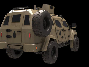 terradyne gurkha lapv 3D Model