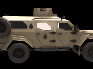 terradyne gurkha lapv 3D Model