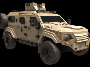 terradyne gurkha lapv 3D Model
