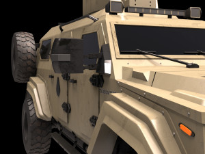 terradyne gurkha lapv 3D Model