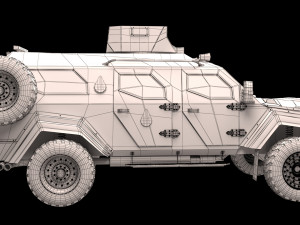 terradyne gurkha lapv 3D Model