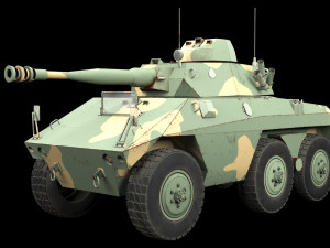 ee-9 cascavel 3D 모델