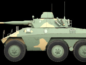 ee-9 cascavel 3D Model