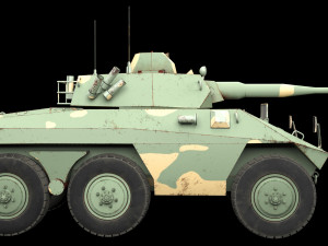 ee-9 cascavel 3D Model