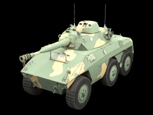 ee-9 cascavel 3D Model