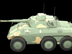 ee-9 cascavel 3D Model