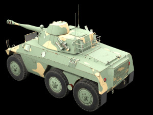 ee-9 cascavel 3D Model
