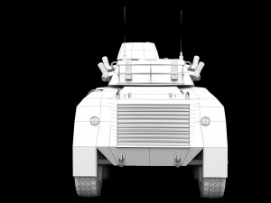 ee-9 cascavel 3D Model