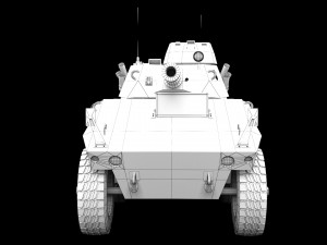 ee-9 cascavel 3D Model