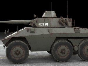 ee-9 cascavel ver 2 Modelo 3D