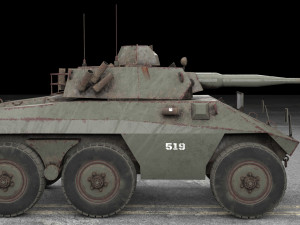 ee-9 cascavel ver 2 Modelo 3D