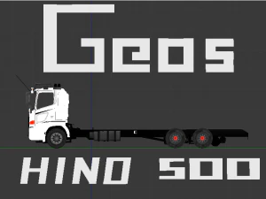hino 500 3D Model