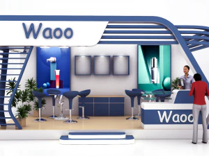 전시 부스 3D 모델