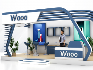 exhibition booth Modelo 3D