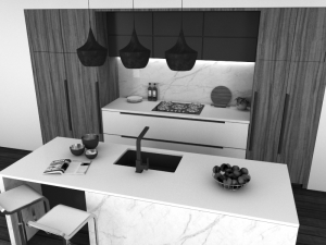 kitchen 01 3D मॉडल