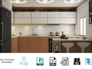 kitchen 02 3D Model