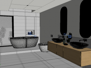 bathroom 02 3D 模型